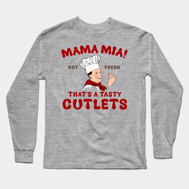 Mamamia cutlets Long Sleeve T-Shirt by Rsclstar